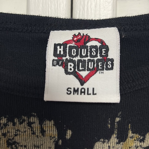 House of Blues In Rock We Trust Fitted Women’s Tee Small - Picture 3 of 8